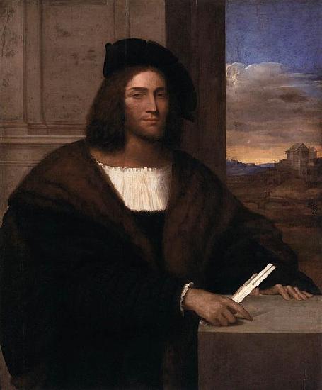 Sebastiano del Piombo Portrait of a Man France oil painting art